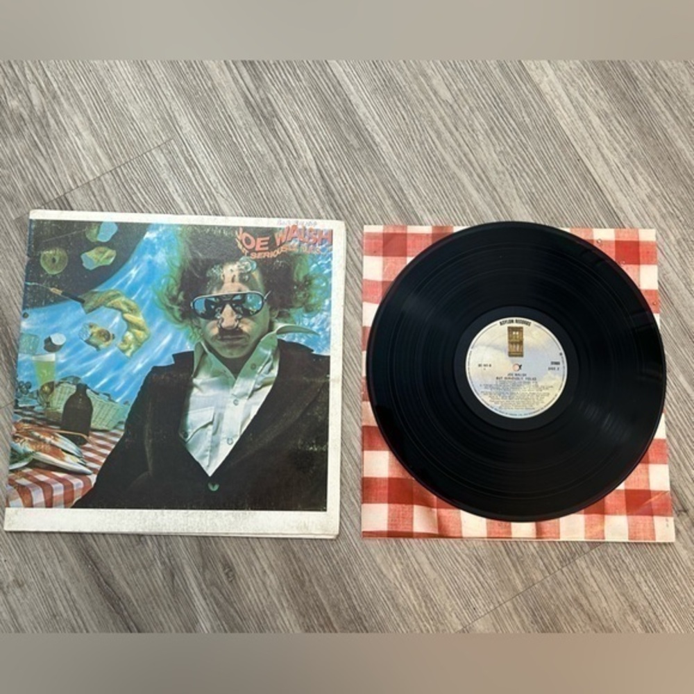 JOE WALSH But Seriously, Folks vintage first cut 1978 vinyl Lp album. 12”. 33rpm - Picture 1 of 7